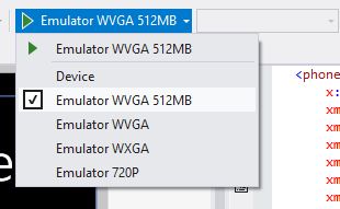 Emulator WVGA